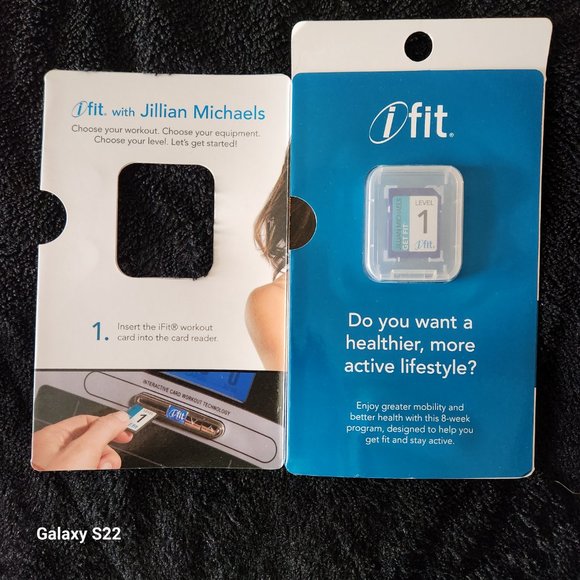 iFit Jillian Michaels Get Fit Level 1 SD Card Workouts Treadmill Elliptical Bike - Picture 2 of 4